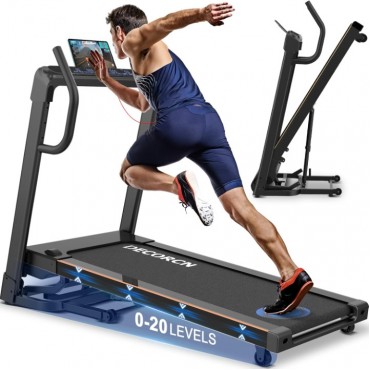 Decorcn Folding Treadmill for Home, 4.5HP Decorcn Folding Treadmill for Home, 4.5HP